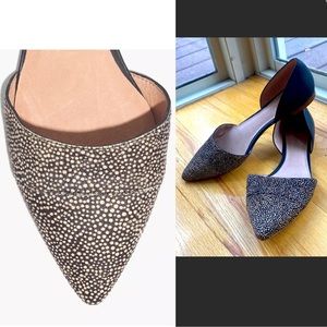 D’Orsay Madewell Calfskin Flats - Size 8.5